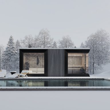 Unsere größte Fertigsauna